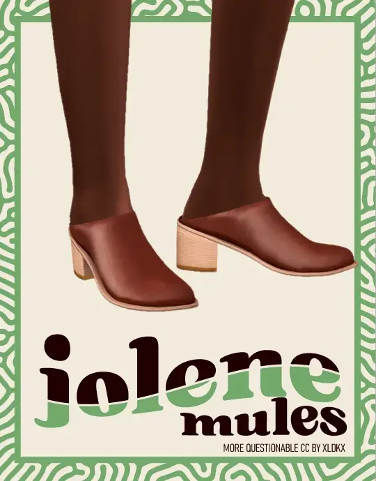 sims 4 cc shoes mules 1 27 Sims 4 Shoes Mods & CC