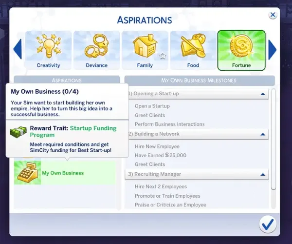 sims 4 entrepreneur aspiration 1 38 Best Sims 4 Aspiration Mods
