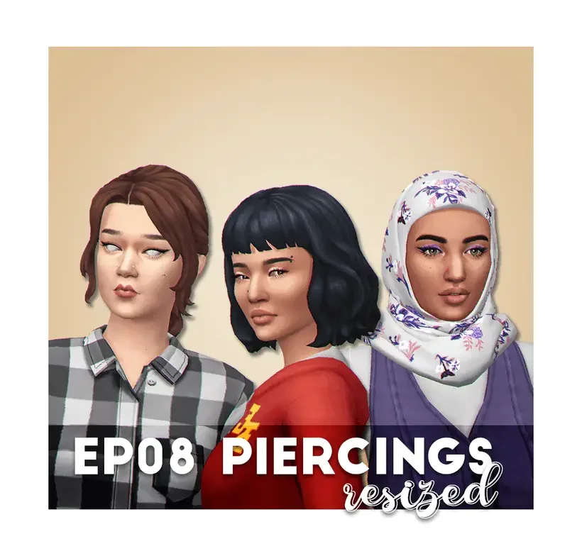 sims 4 piercings resized 1 35 Best Sims 4 Piercings CC & Mods