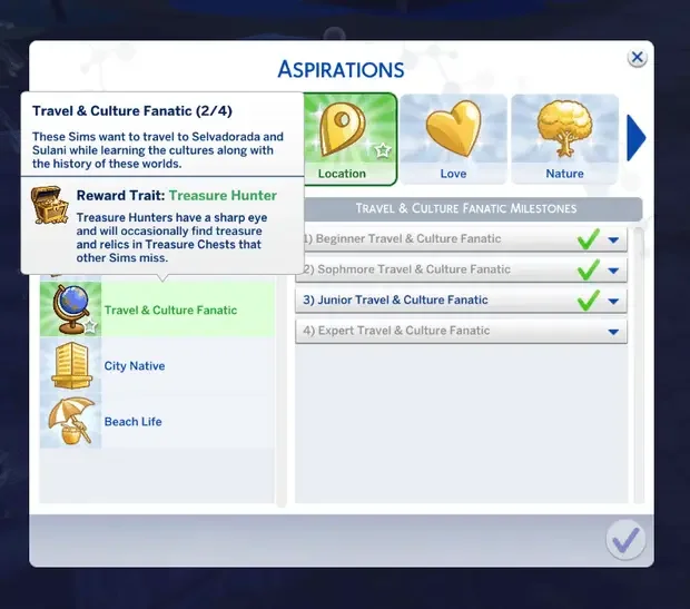 sims 4 travel aspiration 1 38 Best Sims 4 Aspiration Mods