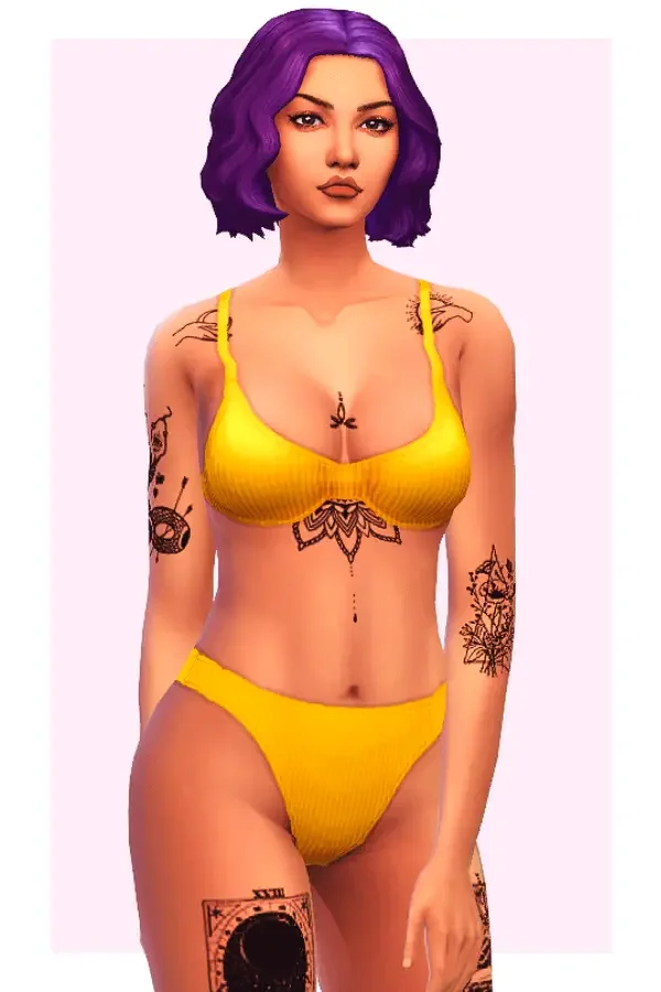 sims 4 witch tattoos 1 35 Best Sims 4 Tattoos Mods & CC