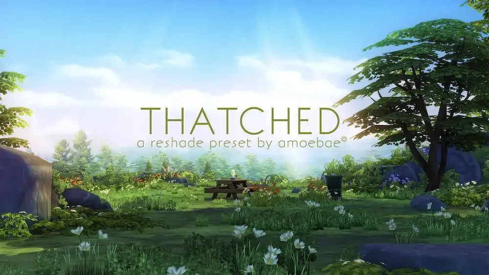 thatched sims 4 reshade preset 25 Best Sims 4 ReShade Presets For Great Graphics