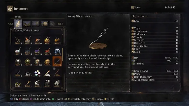 02 young white branch dark souls 3 9 Best Burial Gifts In Dark Souls 3