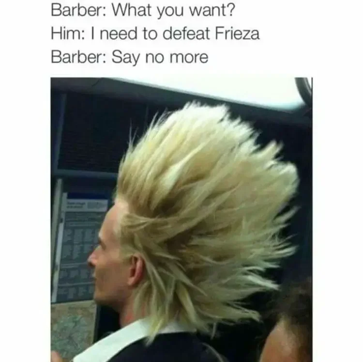 092 dragon ball z barber meme 175+ Most Hilarious Dragon Ball Z Memes