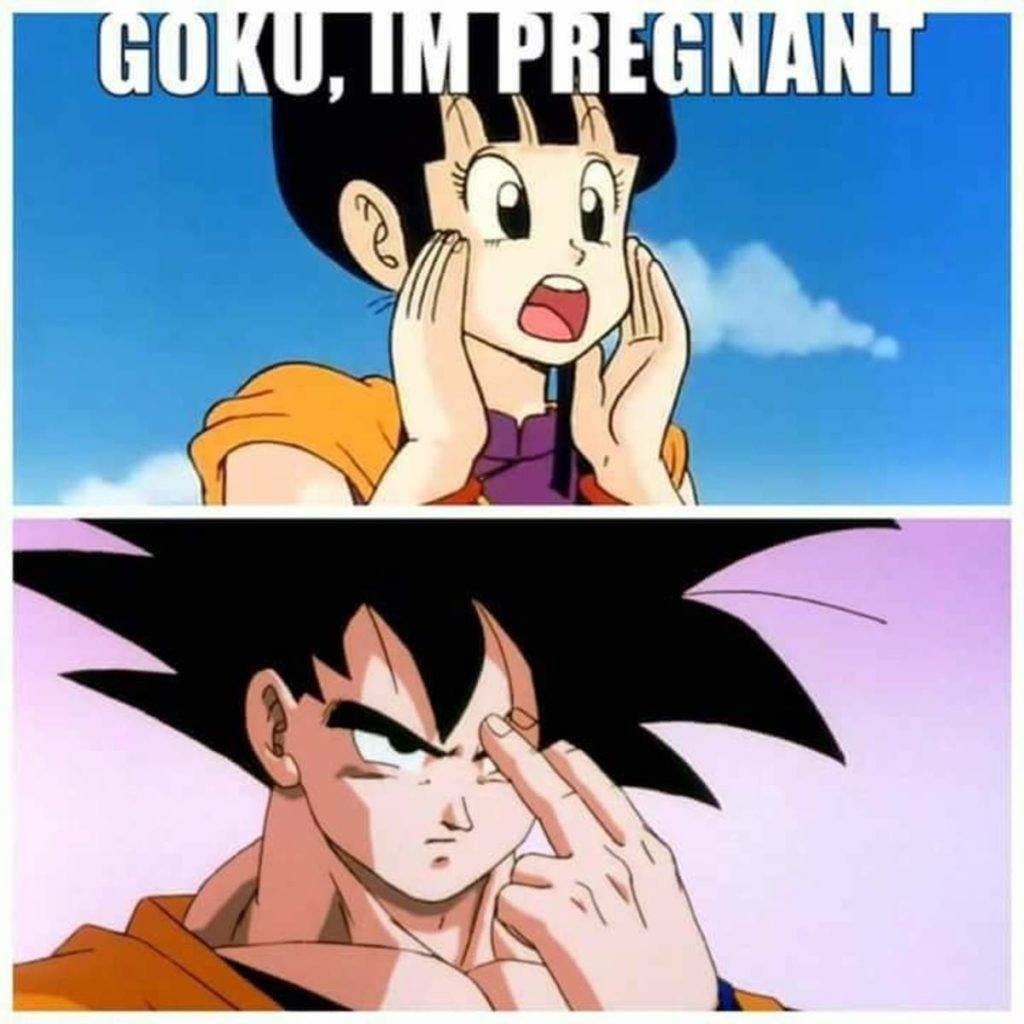 Im Pregnant 1024x1024 1 175+ Most Hilarious Dragon Ball Z Memes