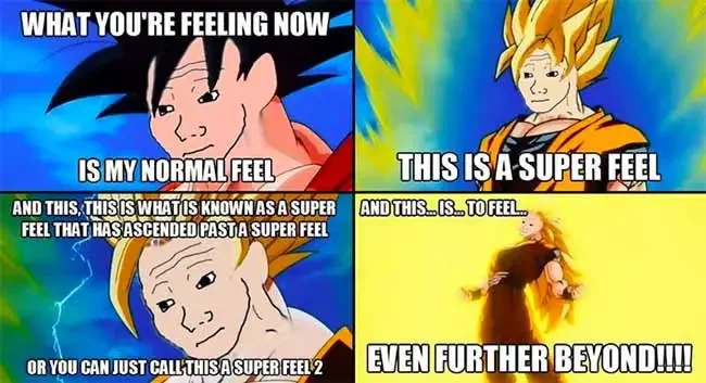 What Youre Feeling Now 175+ Most Hilarious Dragon Ball Z Memes