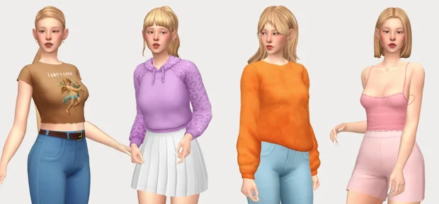 page3 30 Best Sims 4 Maxis Match CC Clothes Packs