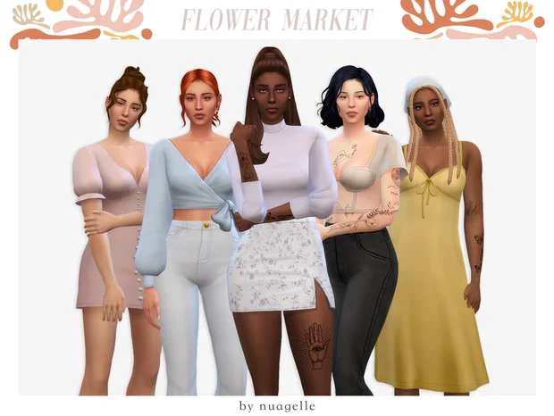 preview 30 Best Sims 4 Maxis Match CC Clothes Packs