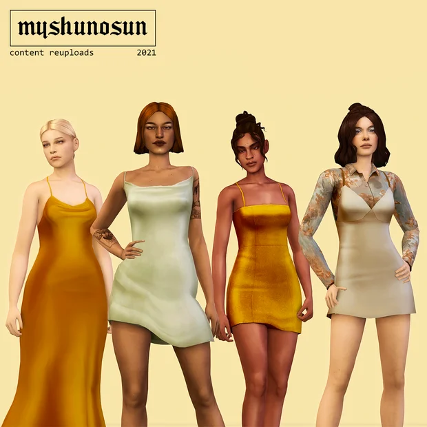 tsrreuploads 30 Best Sims 4 Maxis Match CC Clothes Packs