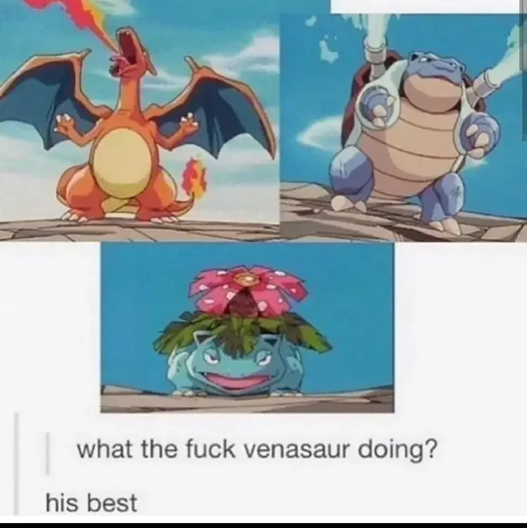 002 pokemon venusaur meme 180+ Pokémon Memes of All Time