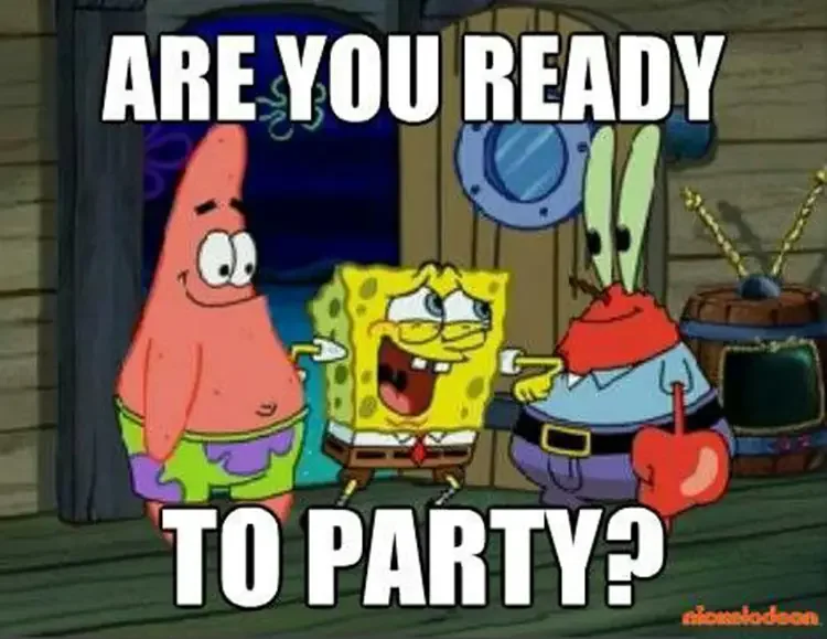020 mr krabs ready to party 125+ Mr. Krabs Memes of All Time