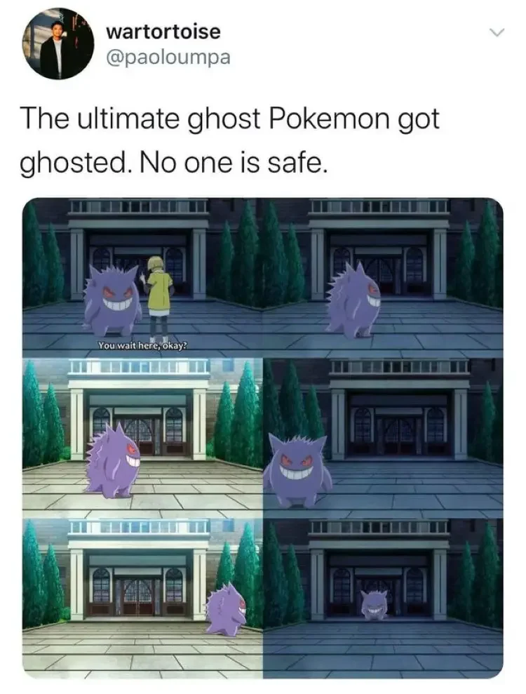 032 pokemon ghost pokemon meme 180+ Pokémon Memes of All Time