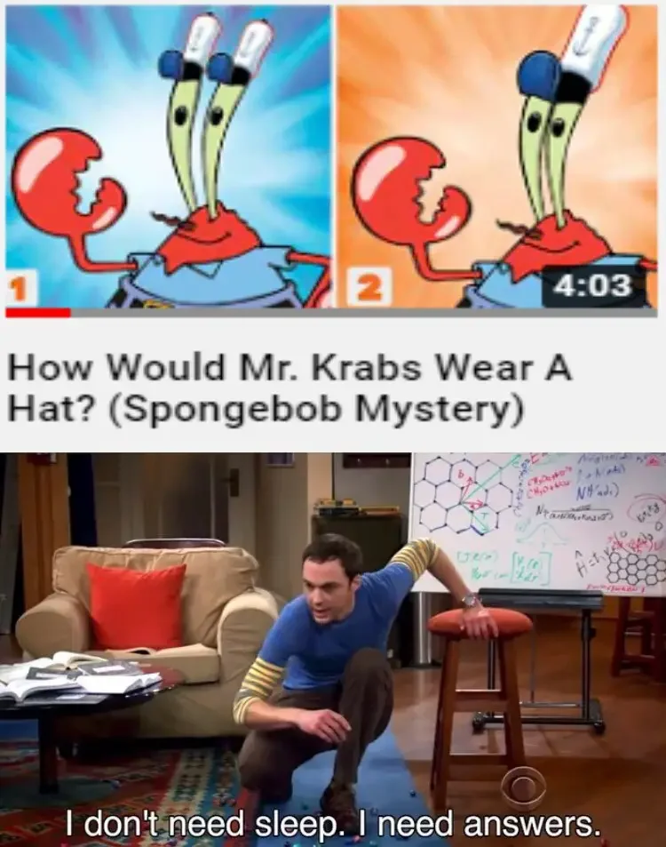 036 mr krabs wearing hat 1 125+ Mr. Krabs Memes of All Time