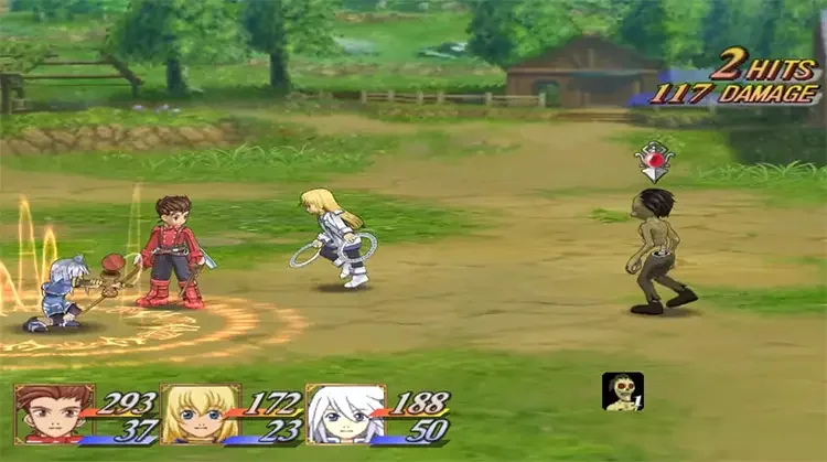 04 tales of symphonia gameplay screenshot 27 Best GameCube RPGs Of All Time