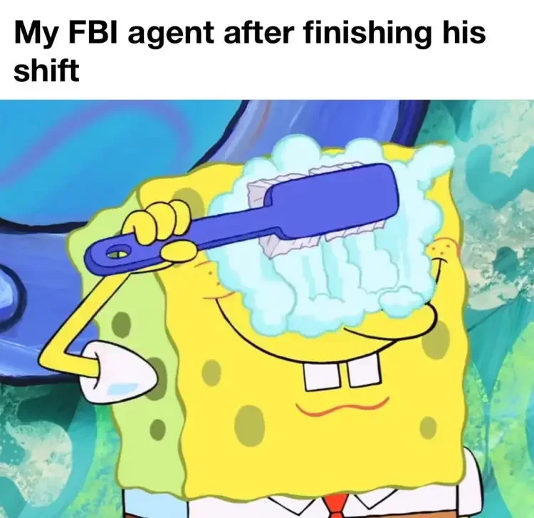 042 spongebob fbi agent meme 250+ SpongeBob Memes of All Time