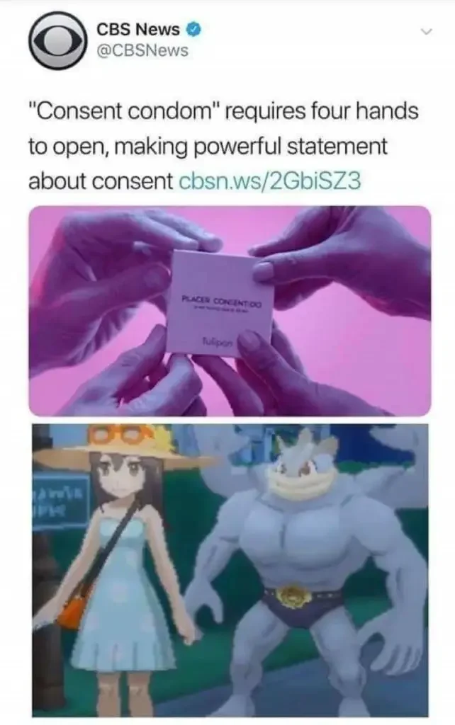 055 pokemon consent condom meme 180+ Pokémon Memes of All Time