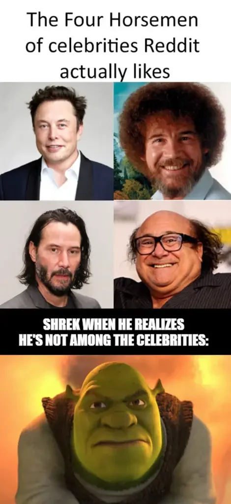 100 shrek celebrity meme 160+ Shrek Memes of All Time