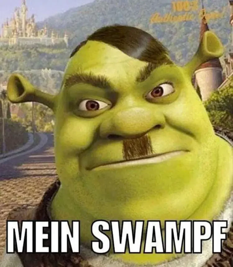 117 shrek hitler meme 160+ Shrek Memes of All Time