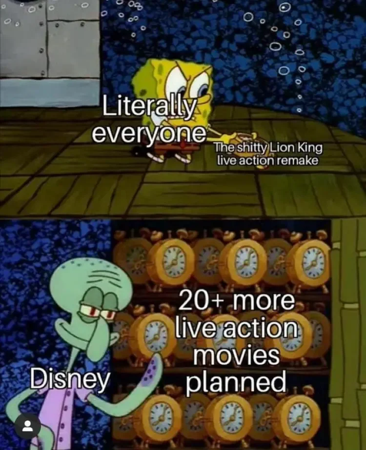 119 spongebob disney live action movie meme 250+ SpongeBob Memes of All Time