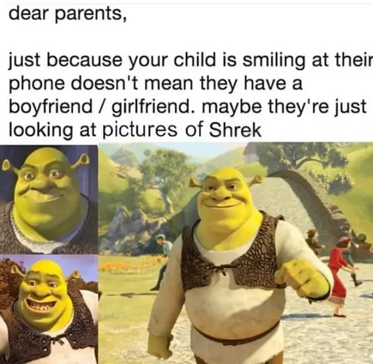 126 shrek parent meme 160+ Shrek Memes of All Time