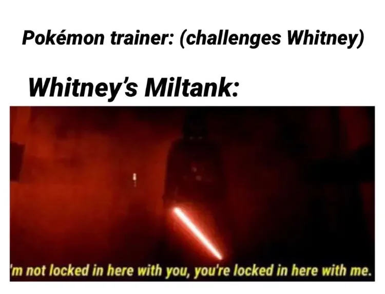 134 pokemon whitneys miltank meme 180+ Pokémon Memes of All Time