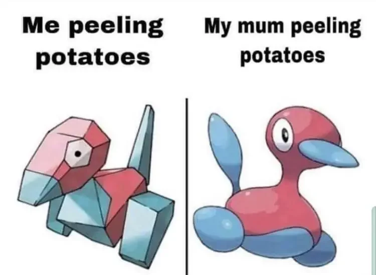 135 pokemon peeling potatoes meme 180+ Pokémon Memes of All Time