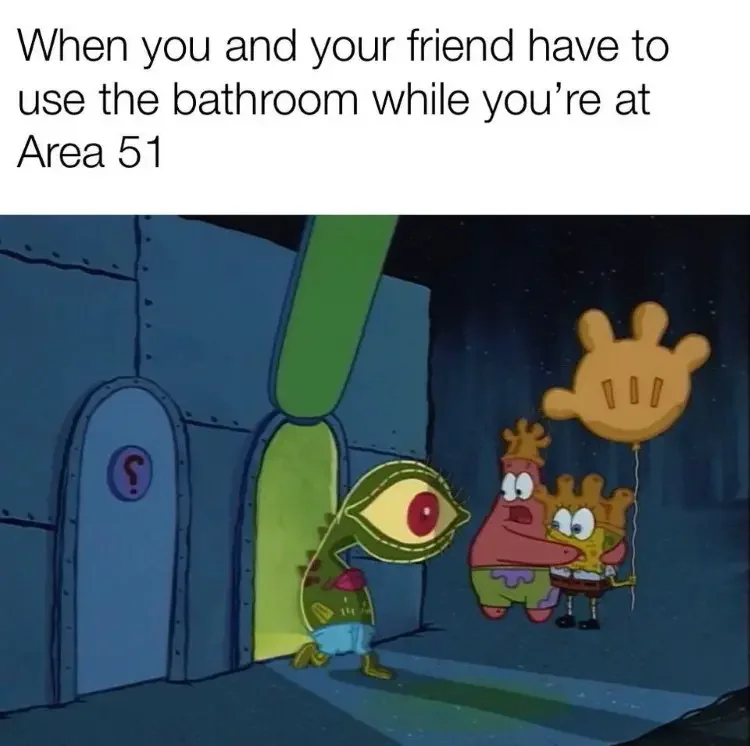 142 spongebob area 51 meme 250+ SpongeBob Memes of All Time