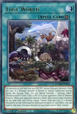 Lost World Dinosaurs 18 Best Archetype Of Every Type in Yu-Gi-Oh!