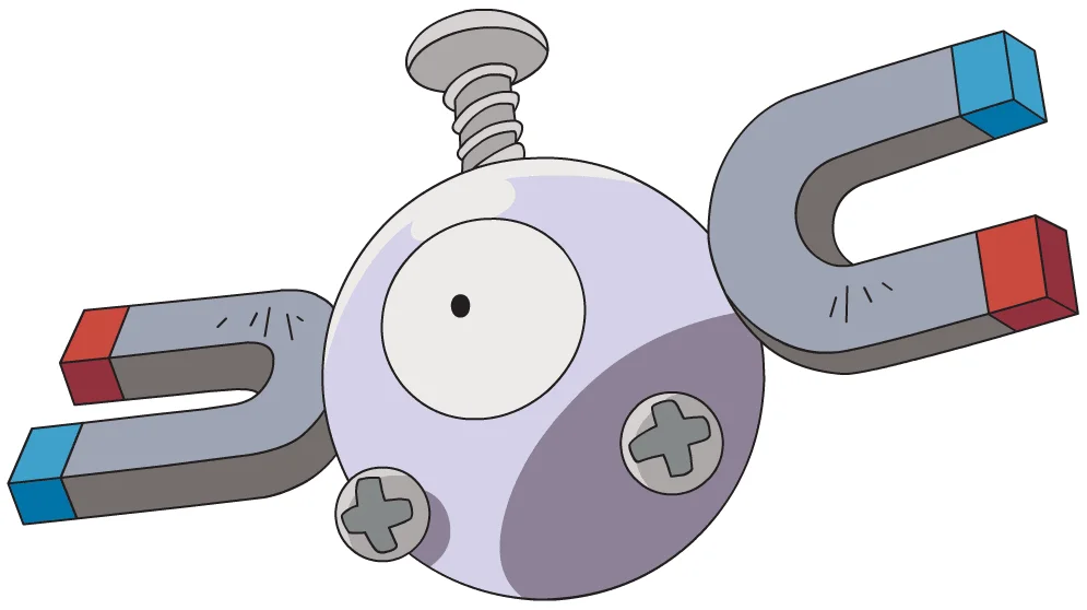Magnemite.png 25 Simple & Easiest Pokemon to Draw