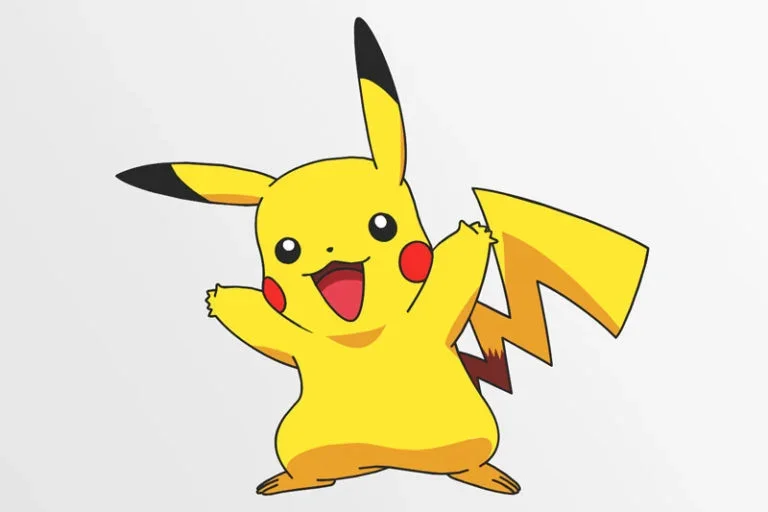 Pikachu 1 25 Simple & Easiest Pokemon to Draw