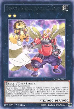 Ronin Raccoon Sangay 18 Best Archetype Of Every Type in Yu-Gi-Oh!