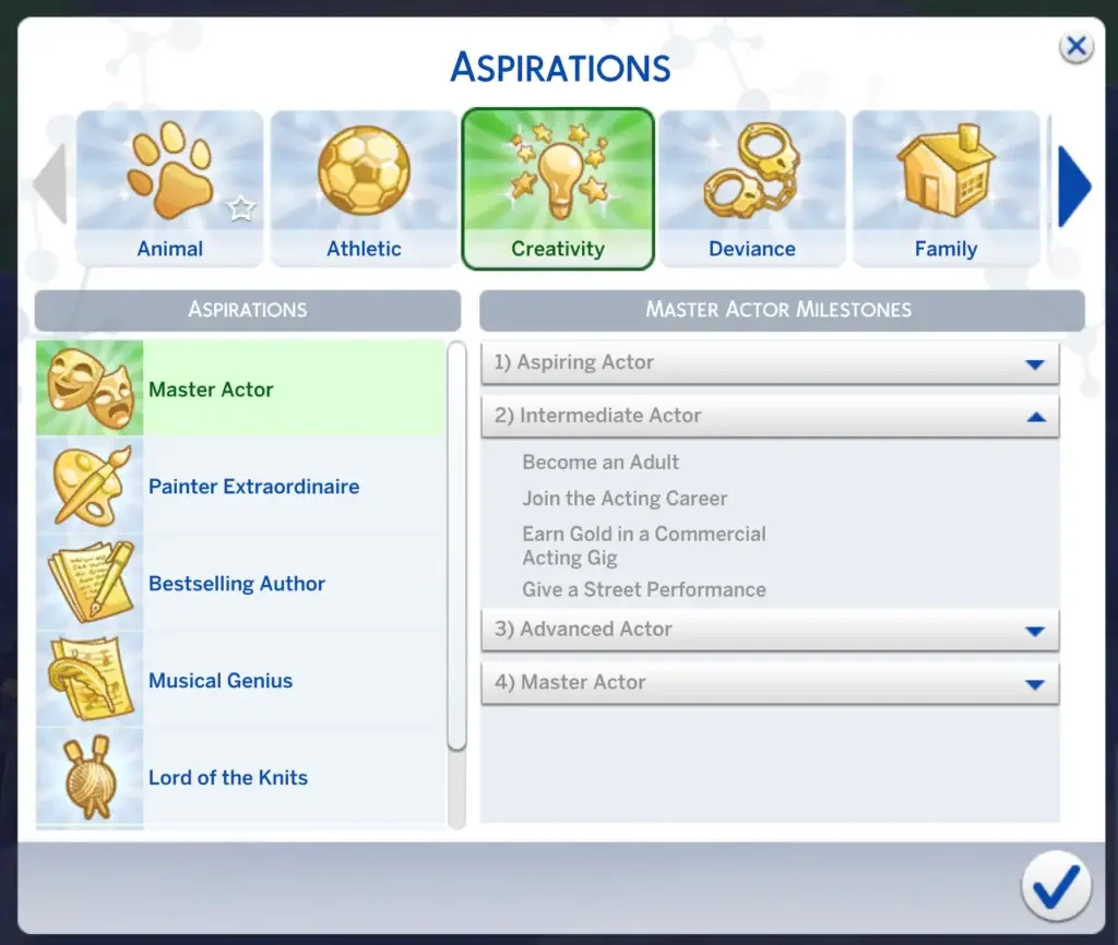 Screenshot 06 07 2022 10.03.18 1024x866 1 Sims 4: Achieving the Master Actor Aspiration (Get Famous)