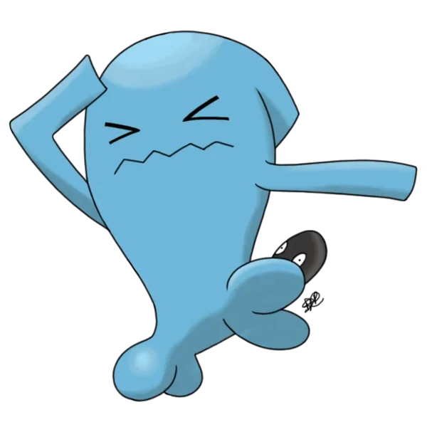 Wobbuffet.png 25 Simple & Easiest Pokemon to Draw
