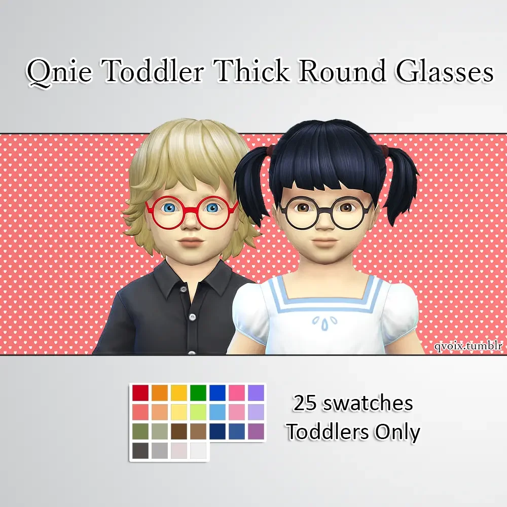 tumblr ojqd57X3zU1unf5bho2 r1 1280 16 Best Sims 4 Toddler Glasses CC