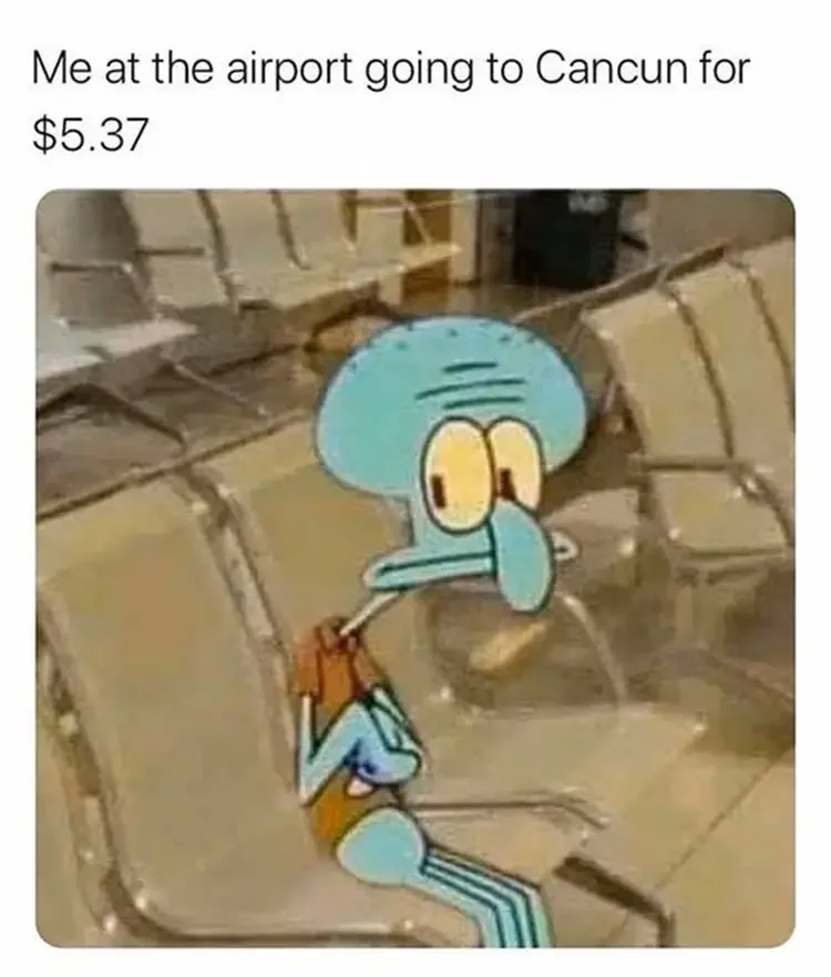 020 squidward cancun meme 135+ Best Squidward Memes of All Time