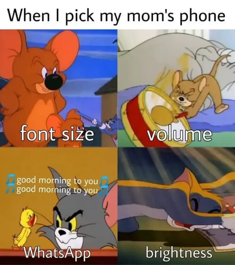 022 tom and jerry moms phone meme 200+ Best Tom And Jerry Memes
