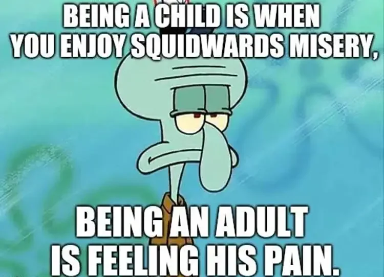 048 squidward child vs adult 135+ Best Squidward Memes of All Time