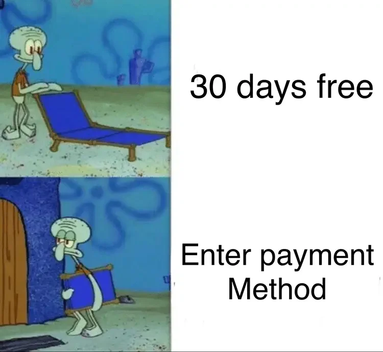 049 free trial meme 135+ Best Squidward Memes of All Time