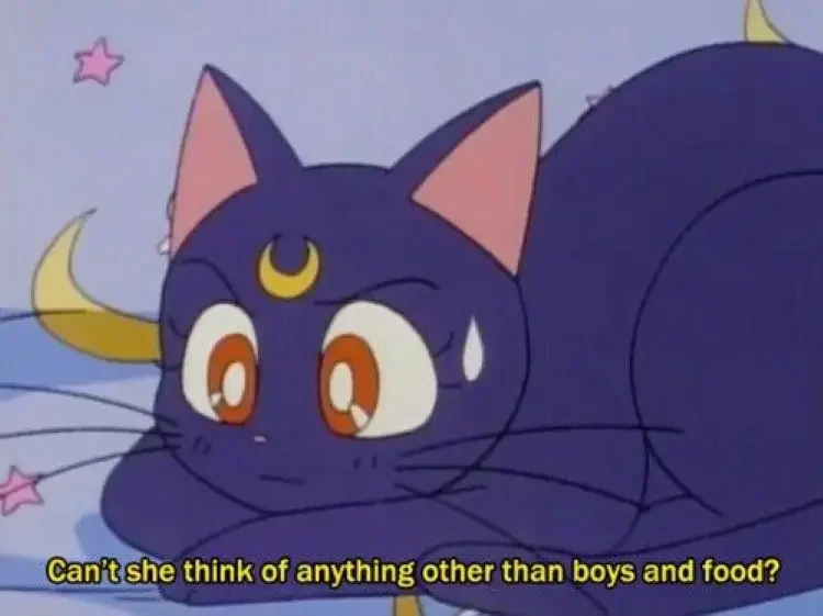 055 sailor moon boys and food meme 90+ Best Sailor Moon Memes of All Time