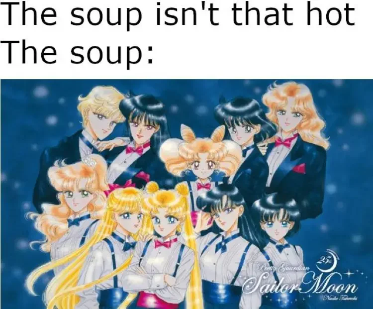 057 sailor moon soup meme 90+ Best Sailor Moon Memes of All Time