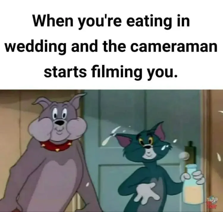 059 tom and jerry eating on wedding meme 200+ Best Tom And Jerry Memes