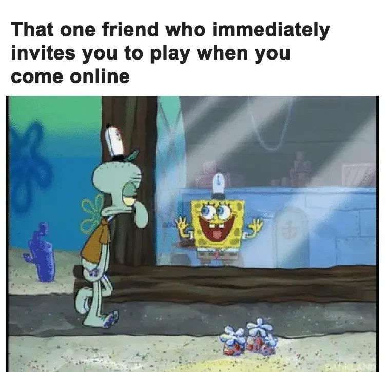 061 excited friend meme 135+ Best Squidward Memes of All Time