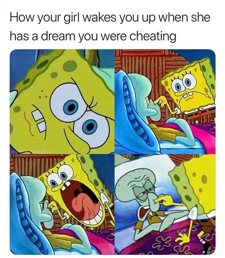 089 gf waking you up 135+ Best Squidward Memes of All Time
