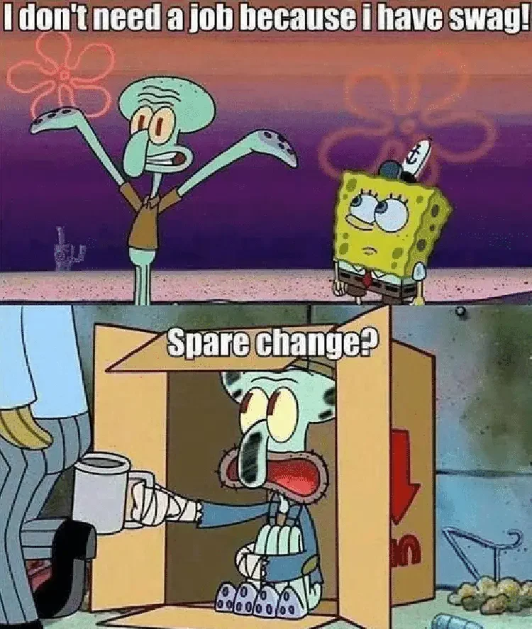 092 squidward spare change meme 135+ Best Squidward Memes of All Time