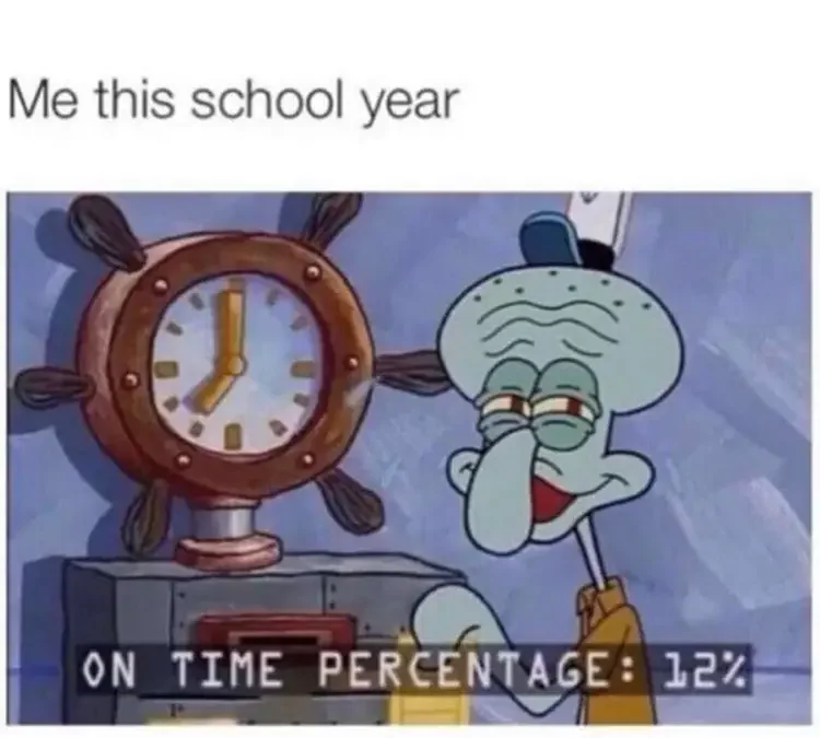113 on time percentage meme 135+ Best Squidward Memes of All Time