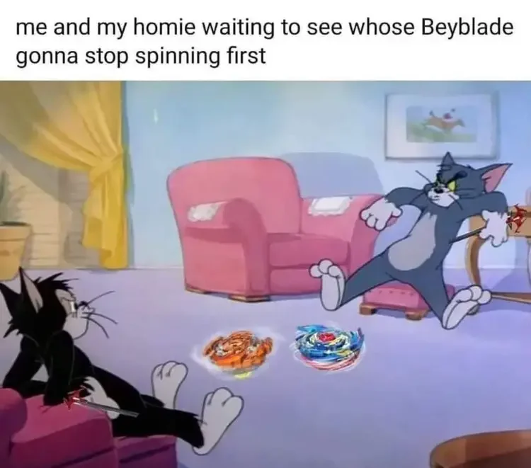 156 tom and jerry playing beyblade meme 200+ Best Tom And Jerry Memes