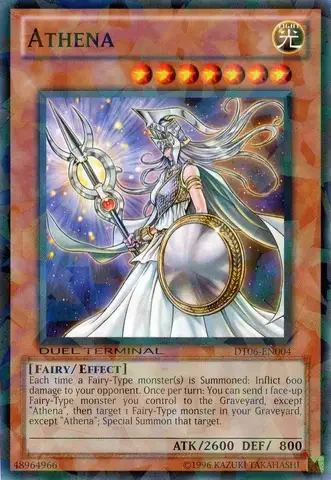 Athena 18 Best Fairy Type Monsters in Yugioh