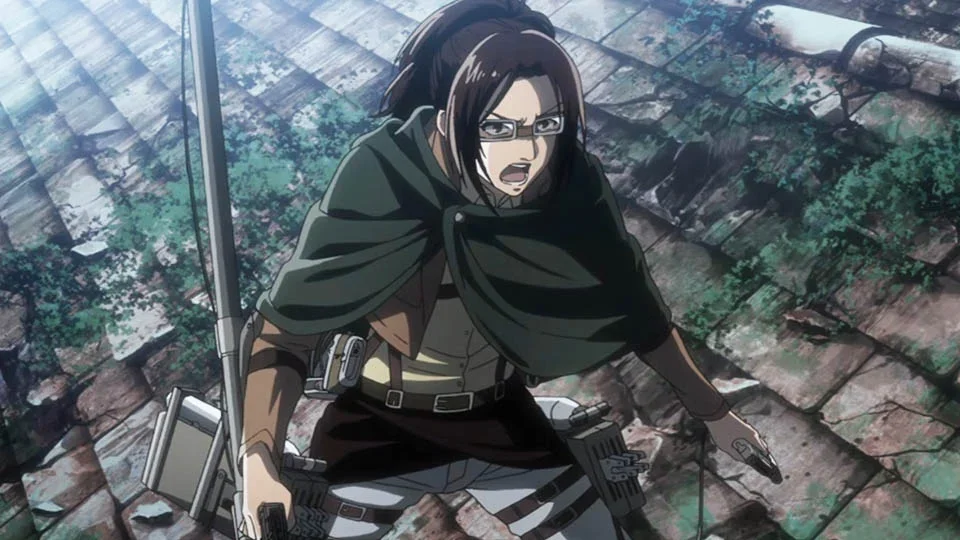 Hange Zoe Attack on Titan 25 Psycho Anime Girls of All Time