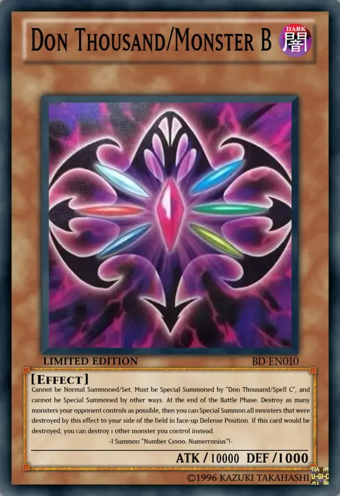 request don thousand monster b by jam4077 d7zxnhy pre 15 Most Powerful Monsters in Yugioh