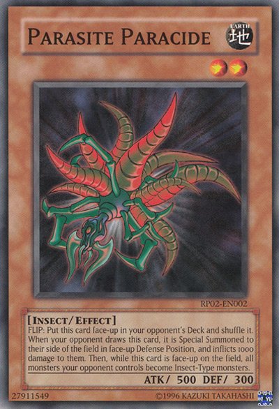 15 parasite paracide ygo card 23 Most Funniest Cards in Yu-Gi-Oh!